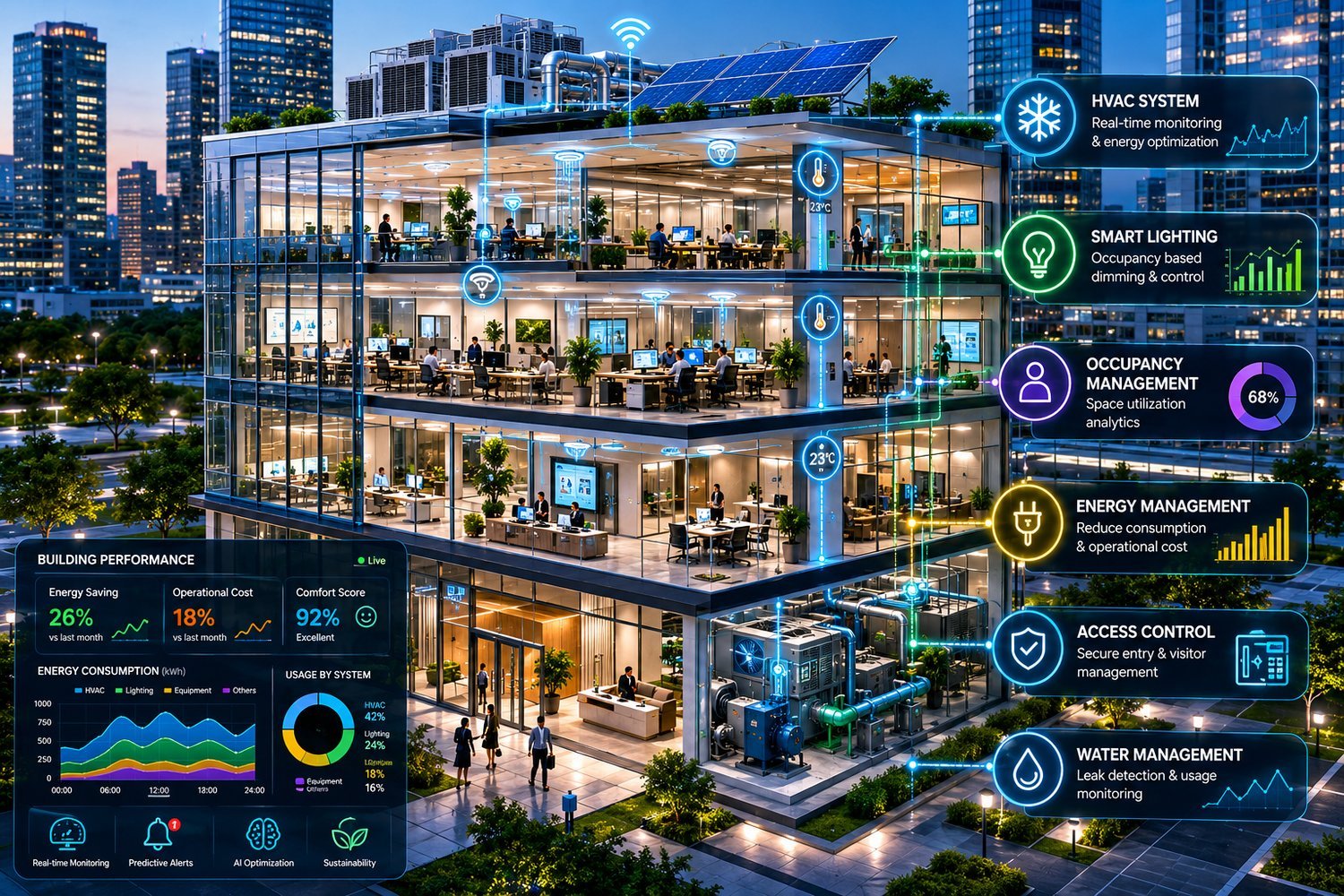 Commercial Facilities — whole-building intelligence