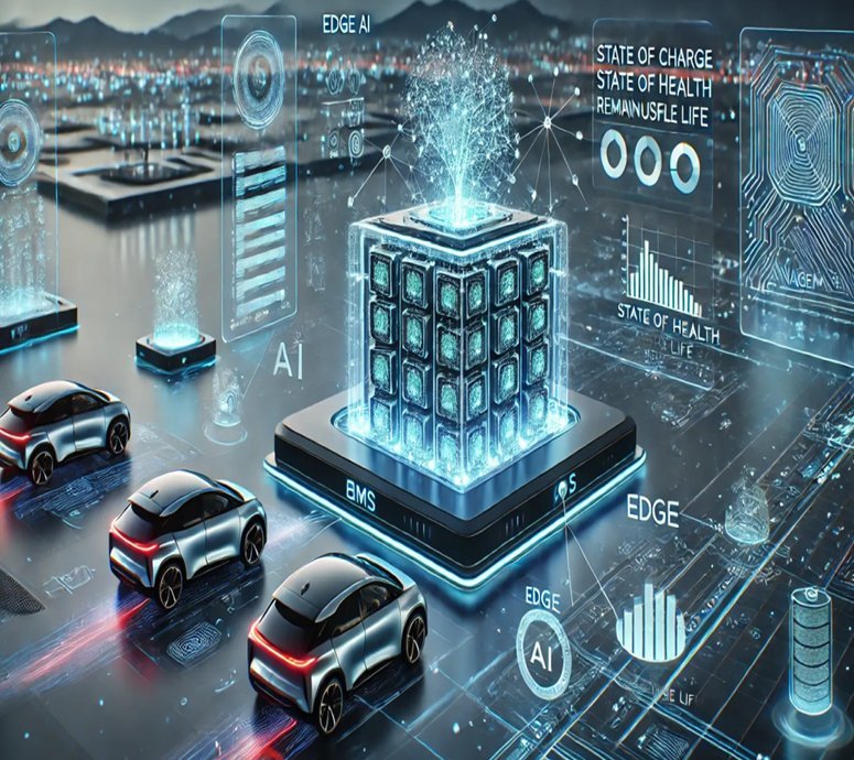 AI-powered battery and BMS edge intelligence system